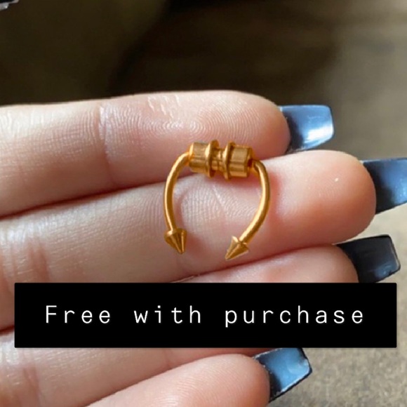 Hot Topic Jewelry - FREE with purchase magnetic nose ring